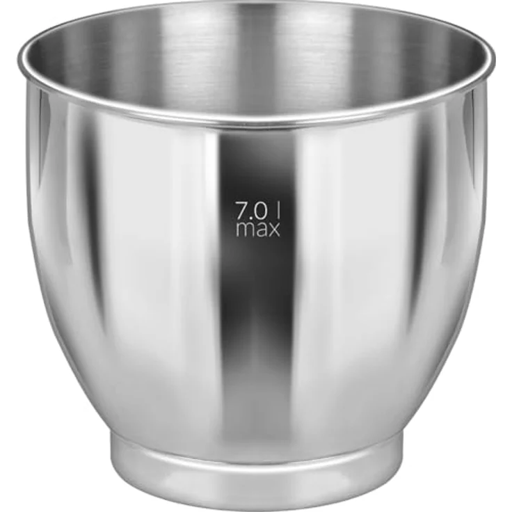 MPM Planetarische Küchenmaschine MPM-2600, 2600W mit zwei 7L Edelstahl-Rührschüsseln, umfangreichem Zubehör, anthrazit – Bild 4