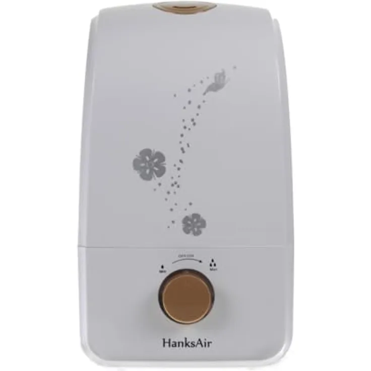 ART DrÄ - Kintuvas ARTNAW-05 Ultrasonic Air Luftbefeuchter Hanks Air 3 L - Man Baltas, 3 Liter Fassungsvermögen, Weiß