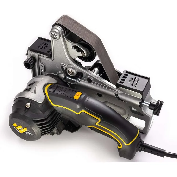 Work Sharp Ken Onion Edition Knife & Tool Sharpener Mk.2 Elite, elektronischer Messerschärfer mit flexiblen Schleifbändern und präziser Winkelführung, Schwarz