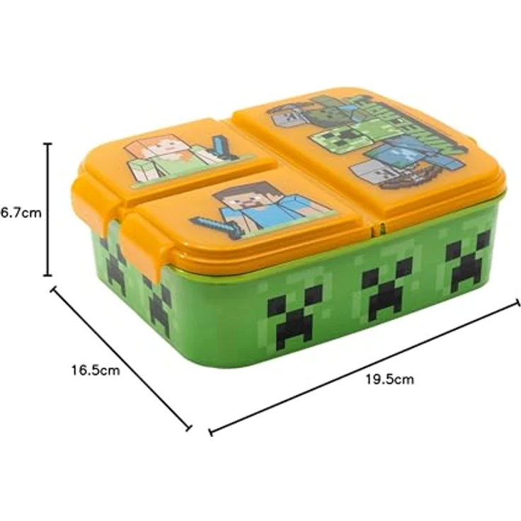Euromic Minecraft Multi compartment sandwich box – Bild 6