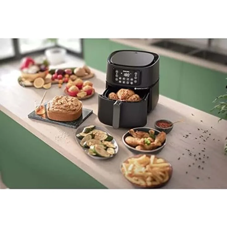 Philips HD9285/96 Airfryer XXL Fritteuse mit Fernverbindung, 7.2 L Kapazität (inkl. Zubehör) – Bild 3