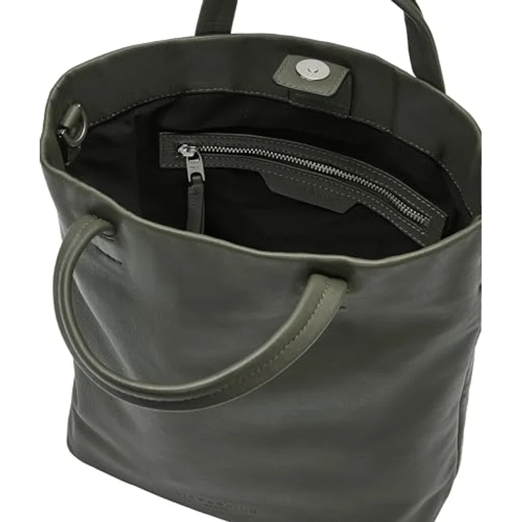 Liebeskind Hera Handtasche, 100% Leder, 23 cm, grün – Bild 3