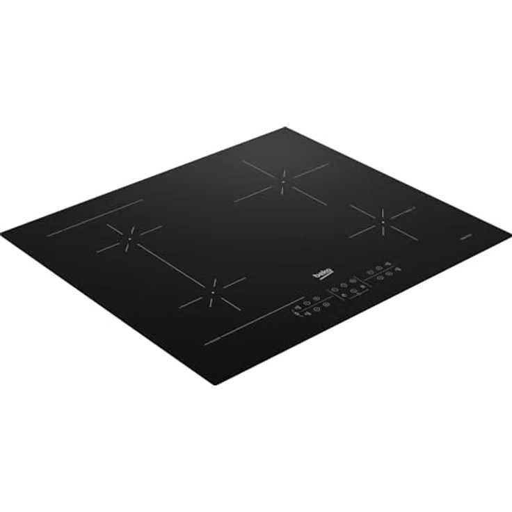 Beko HII64200SFMT Induktionskochfeld, 4 Brenner, 60 x 52 cm, schwarz – Bild 2