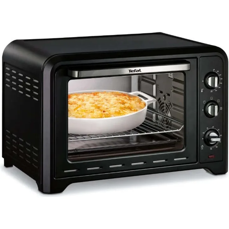Tefal Optimo OF4848 - Bakoven - 39L, Schwarz, 2000 Watt, Vielseitige Beheizungsarten