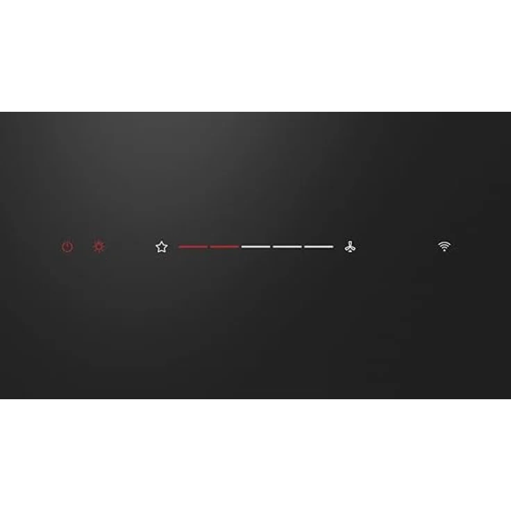 Bosch DWJ91LT60, Serie 8, Smarte Dunstabzugshaube, 90 cm, Klarglas schwarz bedruckt, Extrem Leise Wandesse, Made in Germany, Steuerung über Kochfeld, Einstellbare Farbtemperatur, PerfectAir-Sensor – Bild 4