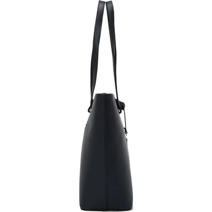 L.Credi Filippa Shopper Tasche, 40 cm, blau, 100% Polyurethan, 29 cm hoch, 12 cm tief – Bild 4