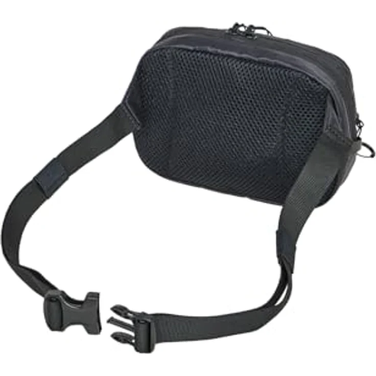 Jack Wolfskin Wandermood Gürteltasche, 20 cm, schwarz, 100% Polyester, kompakt und leicht – Bild 5