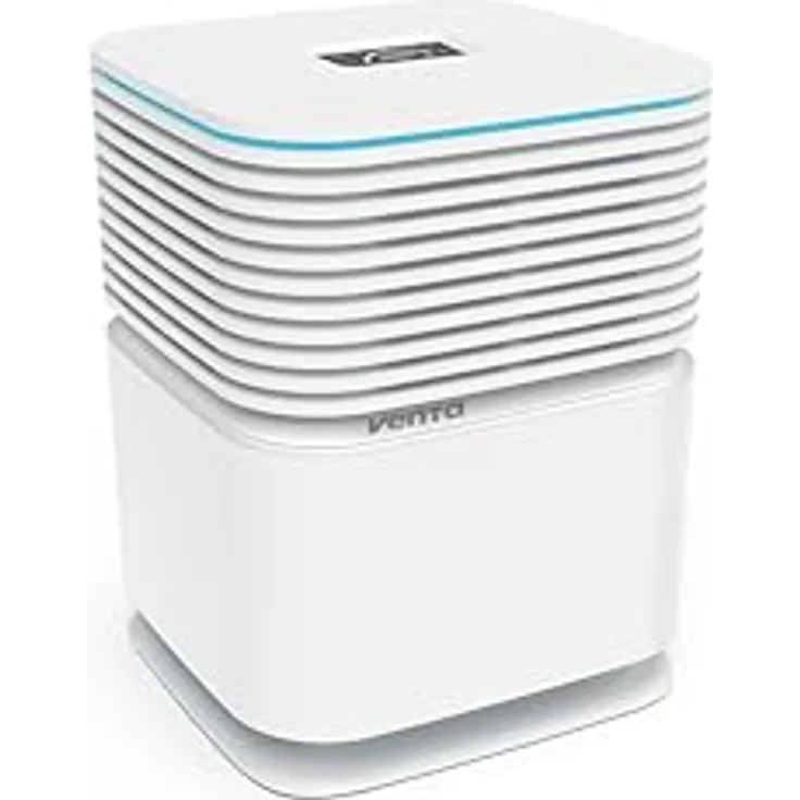 VENTA Luftbefeuchter AH730, leise 24 dB(A), energieeffizient 5 Watt, hygienische Kaltverdunstung ohne Filter, 6 l-Tank, bis 70 m², App- und Sprachsteuerung – Bild 2