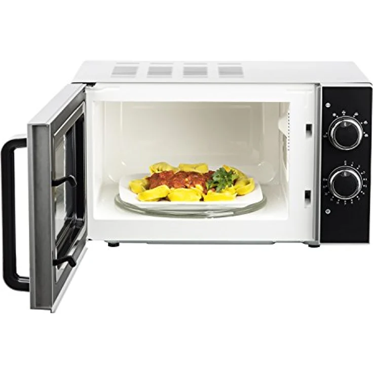 H.Koenig VIO4 Mikrowelle mit Grill, Standgerät, 20 Liter Garraum, 700 Watt, Auftauen – Bild 5