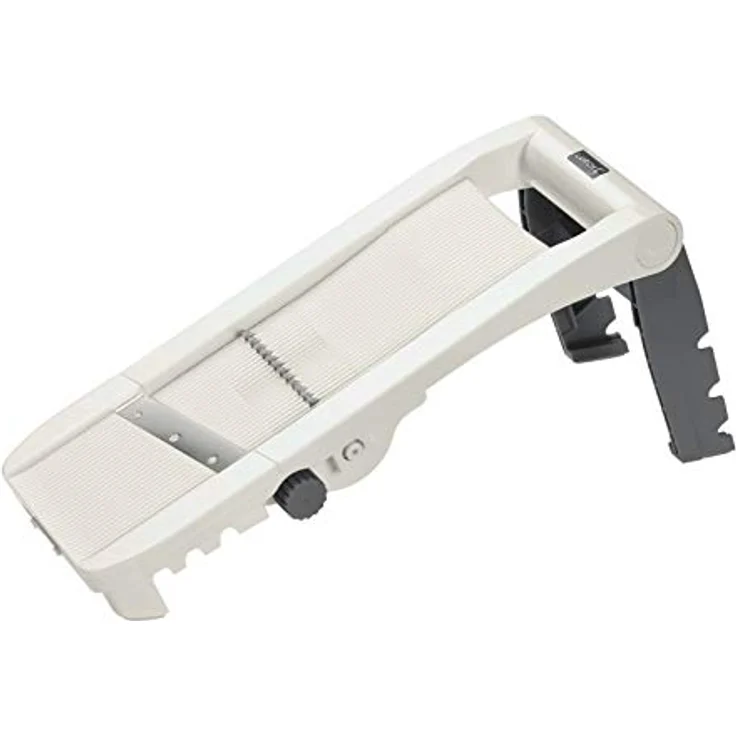 Lurch Variohobel für Gemüse, Kunststoff, Iron Grey-Weiß, 9 x 35 x 18 cm – Bild 8