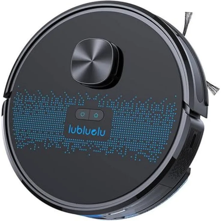 Lubluelu SL60D Cleaning Robot (Black), Staubsauger-Roboter mit langer Akkulaufzeit