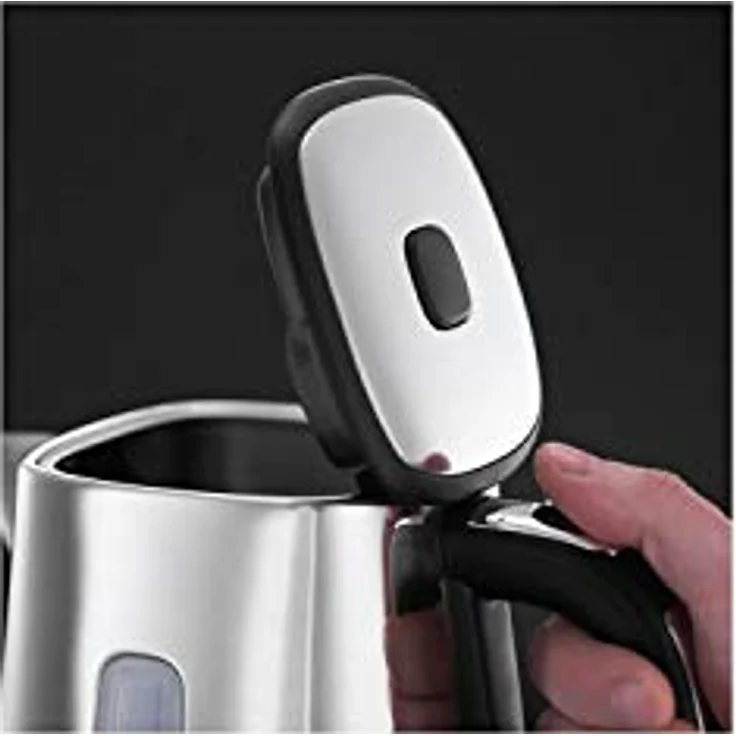 Russell Hobbs Wasserkocher, Luna Edelstahl-Kupfer, 1,7l, 2400W, Schnellkochfunktion, optimierte Ausgusstülle, Kalkfilter, Wasserstandsanzeige mit Füllmengenmarkierung, Teekocher 24280-70 – Bild 5