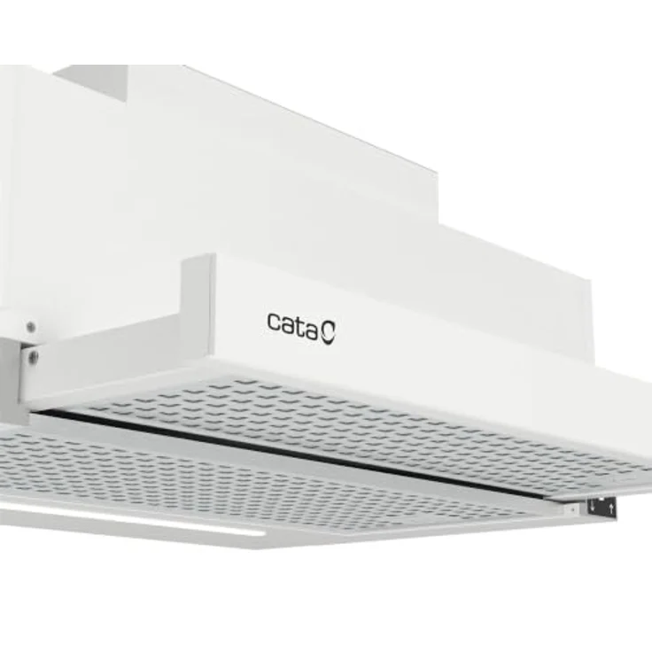 CATA TFH 6830 GWH Dunstabzugshaube, 60 cm, 795 m³/h, 6 Geschwindigkeiten, Touch-Steuerung, bürstenloser Motor, dimmbare LED, Energieeffizienzklasse A+++, Weiß – Bild 2