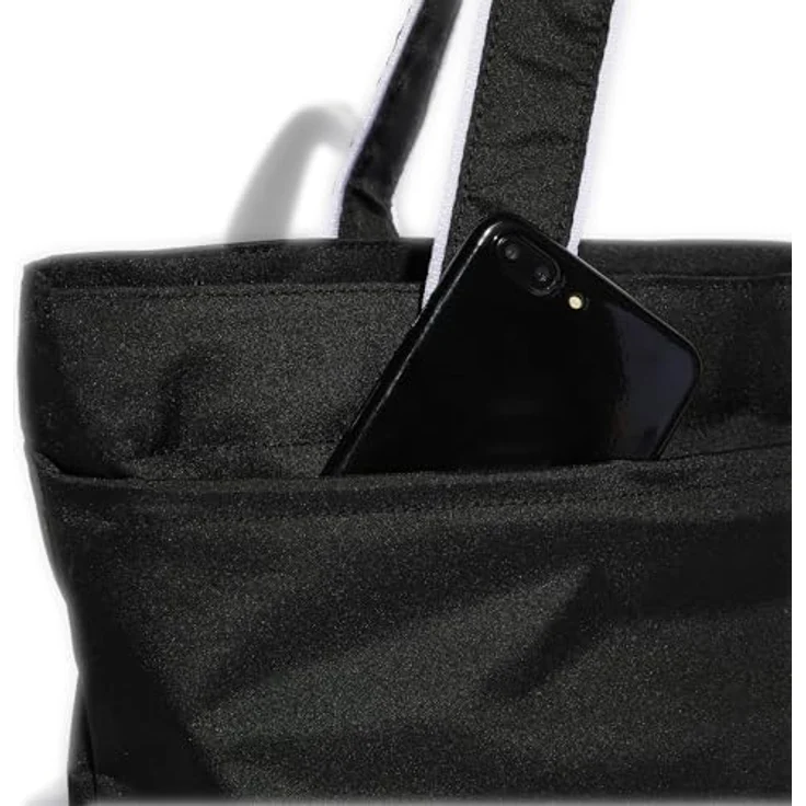 adidas Sportswear LINEAR ESSENTIALS SHOPPER, geräumige Sporttasche mit Reißverschlusstasche, strapazierfähigem Boden und mindestens 50% recycelten Materialien – Bild 5