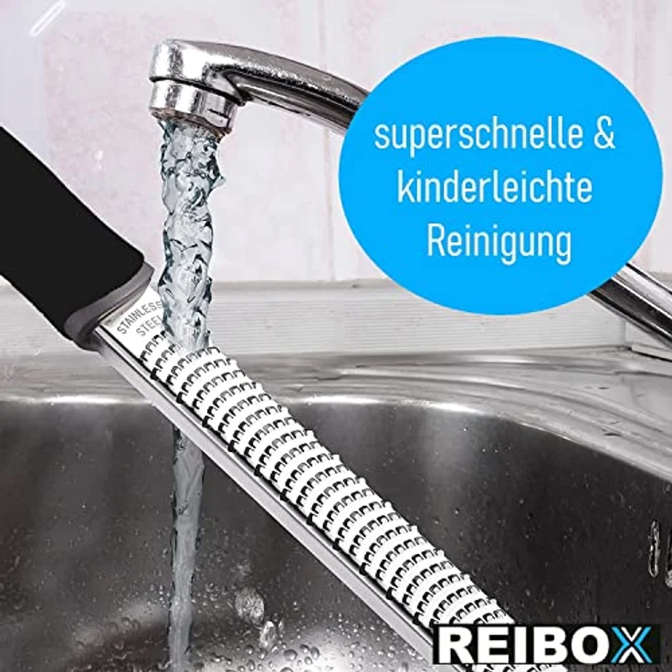REIBOX Käse Reibe Zester Parmesan Hobel Schokoladen Zitronen Muskatnuss Raspel – Bild 5