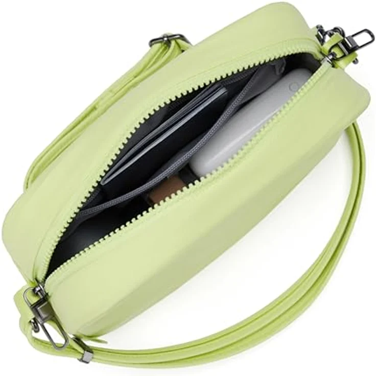 Pacsafe Citysafe CX Umhängetasche RFID, 21 cm, 100% Nylon, grün – Bild 4
