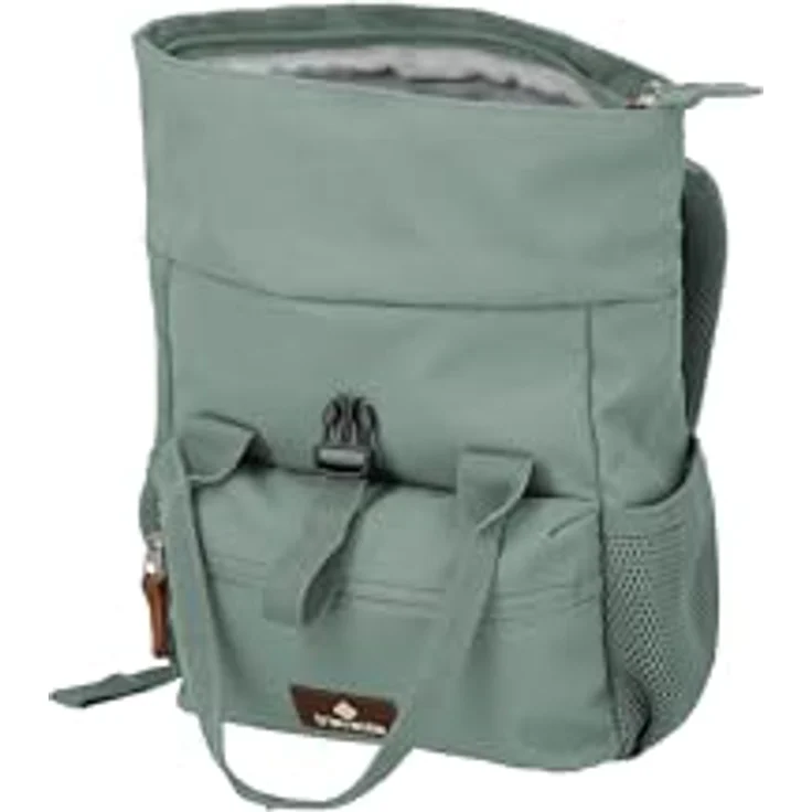 Travelite Basics City Rucksack, 27 cm, mintgrün, 100% Polyester, kompakt und leicht – Bild 5