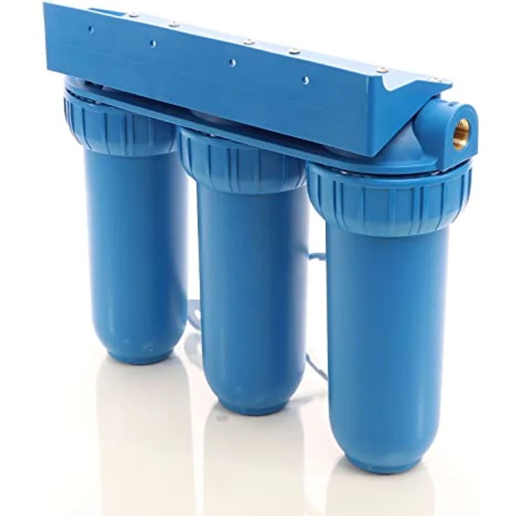 Naturewater NW-BR10B5 3-Stufenfilter 32.89 mm (1') Sedimentfilter Aktivkohleblock Aktivkohlegranulat – Bild 7