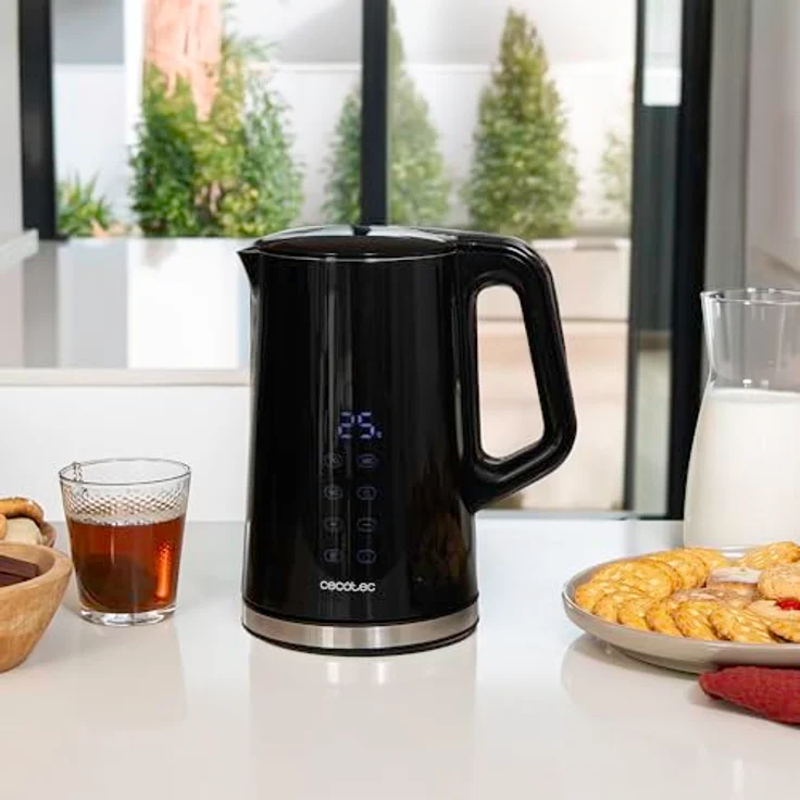 Cecotec Thermosense 800, Wasserkocher 1,7 Liter, 2200 W, Schwarz – Bild 3