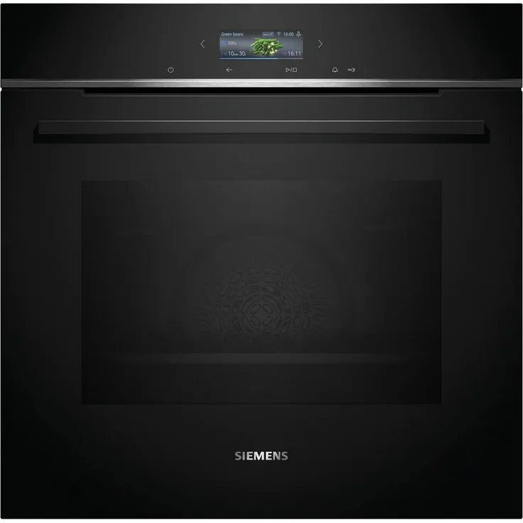 Siemens iQ700 HB734GBB1 Einbaubackofen groß, 60 x 60 cm, Schwarz, Edelstahl, AutoClean, inkl. Lieferung zum Aufstellungsort