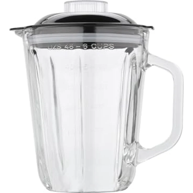 EDM Kristallglas EDM 07678 Standmixer Ersatzteil, hochwertiges Glas für Ersatzbedarf