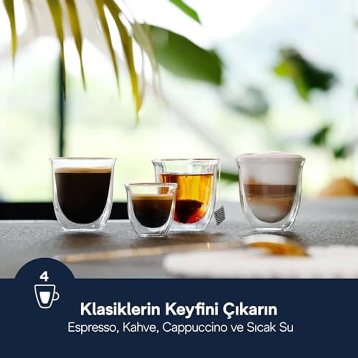 De'Longhi Kaffeevollautomat Magnifica Start Milk - ECAM 223.61.GB, kompakt, mit LatteCrema-Hot-Milchsystem und 13-stufigem Kegelmahlwerk, schwarz – Bild 9