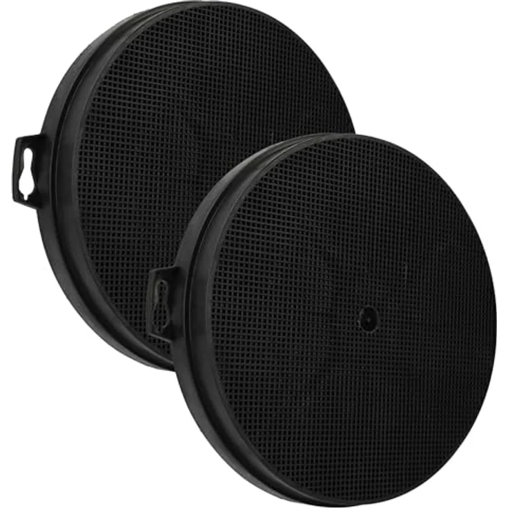 vhbw 2x Aktivkohlefilter für Electrolux Dunstabzugshauben, 21 cm, schwarz, effektiv gegen Geruchsbildung – Bild 1
