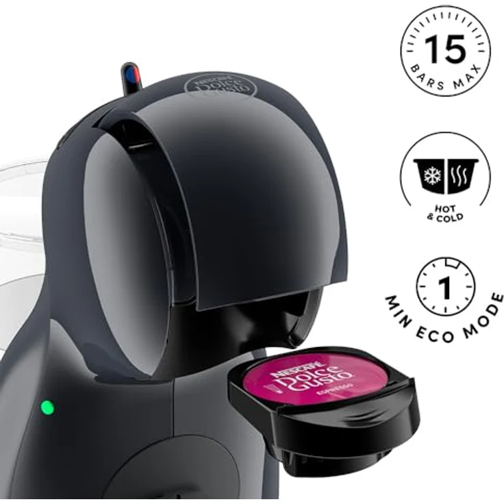 De'Longhi Dolce Gusto EDG210.A, Kaffeemaschine mit Zubehör, Schwarz – Bild 4