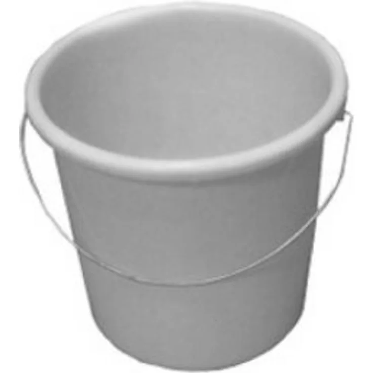 Teko Plastic Eimer 101254 10 Liter (WEISS)