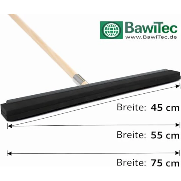 Andreas Bürsten Wasserschieber 35 cm, Metall, Schwammgummi – Bild 6