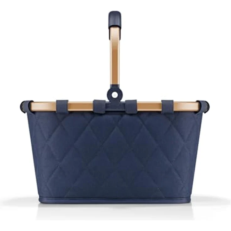 reisenthel Carrybag Shopper Tasche, 33.5 cm x 19.5 cm x 21 cm, 100% Polyester, blau – Bild 9