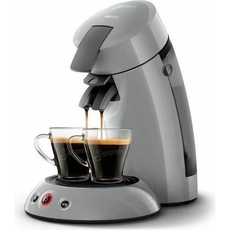 Philips Senseo HD6553/71 Senseo Original Kapsel-Kaffeemaschine, Grau, 700ml, Herausnehmbarer Wassertank, Selbstauslösung – Bild 1