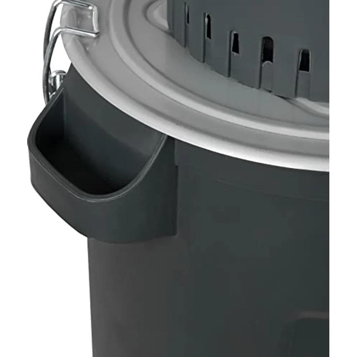 EBERTH Elektrische Getreidemühle, 1300 Watt mit 60L Eimer, 13L Trichter, 400 kg/h, Edelstahlklinge und fünf Sieben, Zerkleinerer für Getreide und Futterherstellung – Bild 5