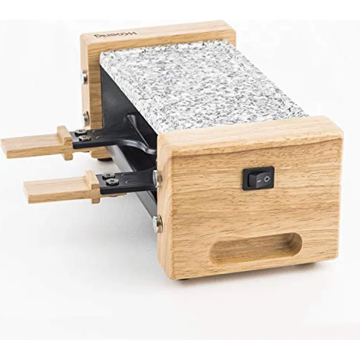 H.koenig WOD2 Raclette Grill mit Granitstein für 2 Personen 350 W – Bild 2