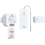 Protector ASK 6030, Funk-Abluftsteuerung für Klimaanlagen mit Thermosensor, Weiß