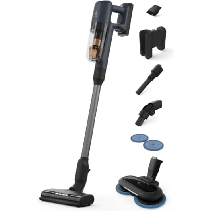 ELECTROLUX EP71B14WET, Cordless Stick, Denim blau