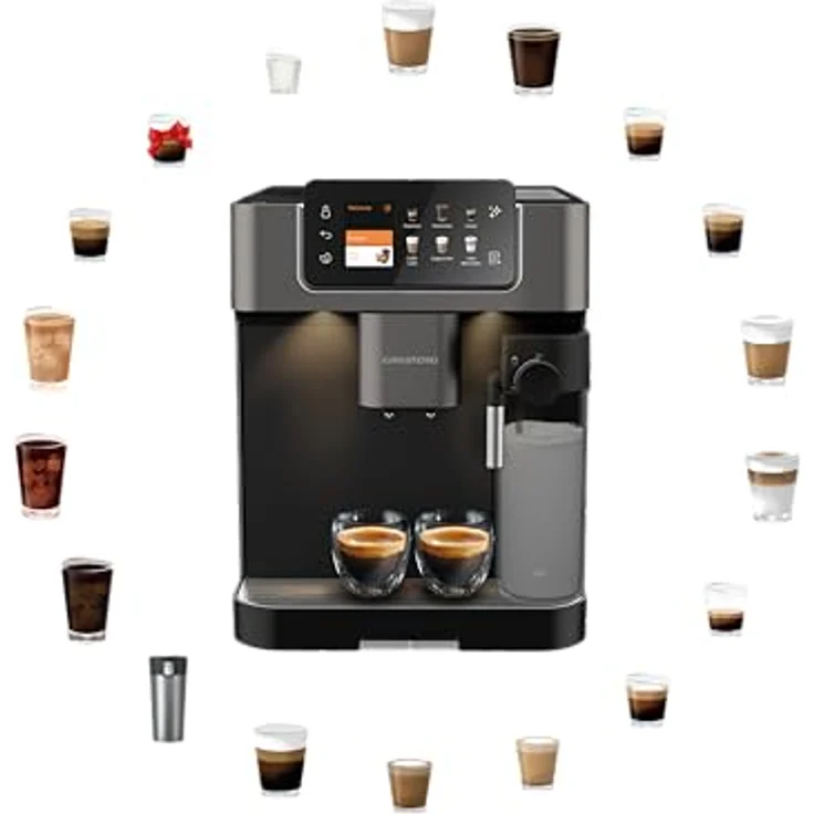 Grundig KVA 8230 Kaffeevollautomat, mit OneTouch-Funktion, TFT-Farbdisplay und WLAN-Verbindung – Bild 2