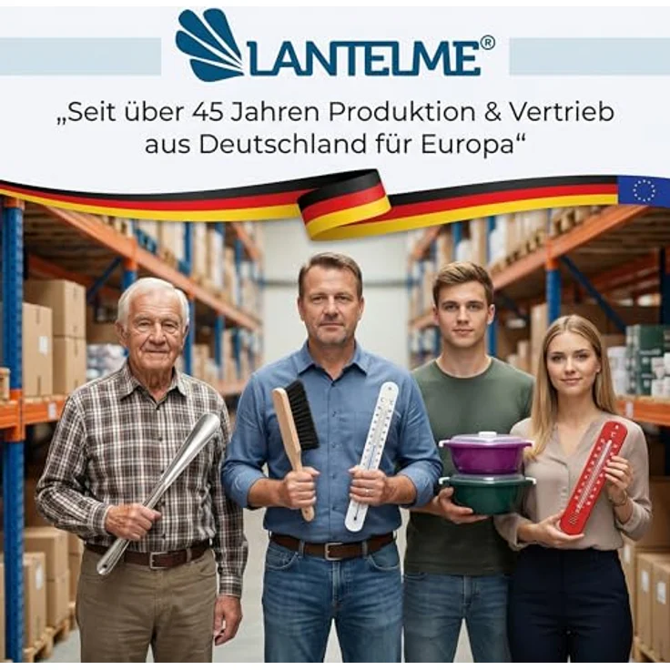 Lantelme Kühlschrankthermometer 3er Set, Selbstklebend mit Temperaturanzeige -50°C bis +50°C, robuster Kunststoff, Farbauswahl – Bild 12