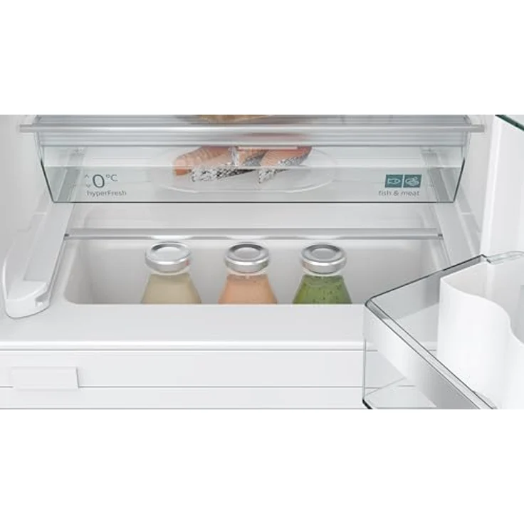 SIEMENS KU22LADD0, iQ500 Smarter Unterbau-Kühlschrank mit Gefrierfach, 110 L, hyperFresh Schublade, Sehr leise 35 dB, softClose Flachscharnier mit Softeinzug – Bild 5