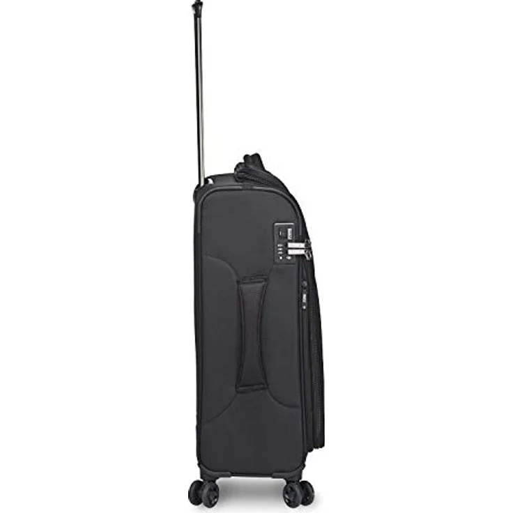 Stratic Unbeatable 4.0 Koffer weichschale Trolley Rollkoffer Reisekoffer Weichgepäck TSA-Schloss, erweiterbar, Größe M, Black, schwarz – Bild 3