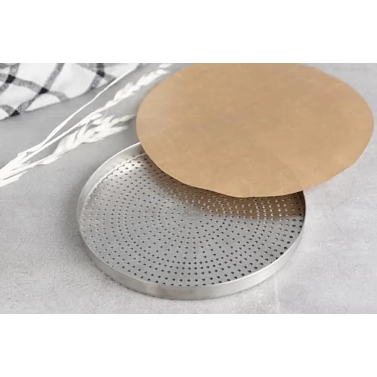 Sallys Springformboden inkl. Dauerbackfolie aus Teflon - 1000 mal verwendbar (20 cm) - Edelstahl, spülmaschinengeeignet - Sallys – Bild 2