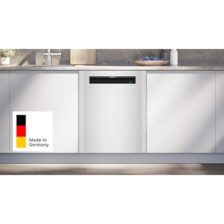 Siemens SN15EW06CS, Unterbauspüler 60cm, energieeffizient mit aquaStop® und 5 Jahren Garantie, weiß – Bild 3