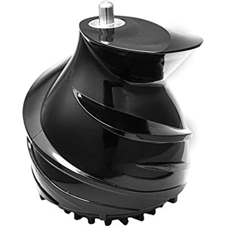 GASTROBACK 40145 Slow Juicer Advanced Vital, starker 150 Watt Motor mit 70 Umdrehungen-min, Press-Schnecke mit verstärktem Edelstahlkern, besonders leise, Edelstahl, schwarz, silber – Bild 5