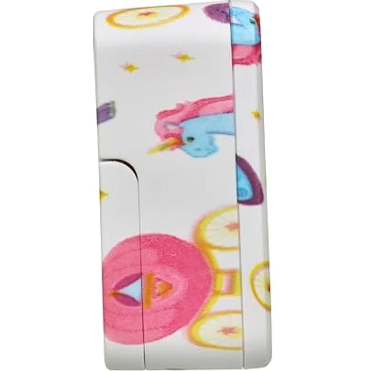 TFA Dostmann Unicorn Kinder Wecker Mini 60.2044.41, Digitalwecker mit Datum, Innentemperatur, Weckalarm, batteriebetrieben, Einhorn Motiv für Kinderzimmer – Bild 3