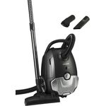 Hanseatic Bodenstaubsauger HBVC80012WMC, super silence, höhenverstellbares Saugrohr, 800 W, mit Beutel, 12m Aktionsradius, elektronische Saugkraftregulierung, weiß