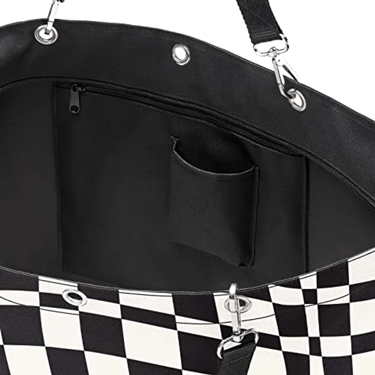 reisenthel shopper XL op-art – Geräumige Shopping Bag und edle Handtasche in einem – Aus wasserabweisendem Material – Bild 4