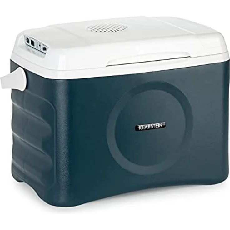 Klarstein BeerBelly 21 Thermoelektrische Kühlbox, Energieeffizienzklasse D, 21 Liter, Kühl-& Warmhaltefunktion, USB-Port, Blau – Bild 2