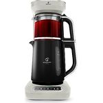 KARACA Karaca Çaysever Robotea Pro 4 in 1 Sprechender Automatischer Glas-Teekocher und Filter-Kaffeebrühmaschine 2500W Teekocher, Starlight, Tea maker, Türkische Tee Kanne, Turkish Traditional Tee