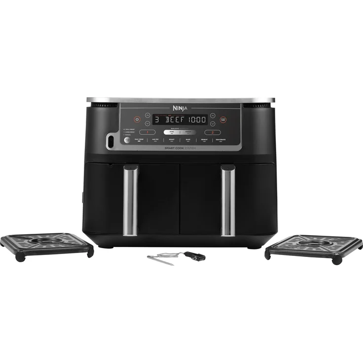 Ninja Foodi MAX Dual Zone Heißluftfritteuse mit digitalem Bratenthermometer AF451EU – Bild 2