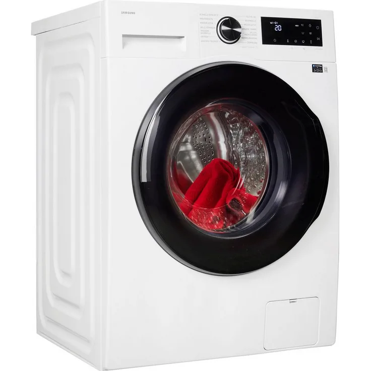 Samsung Waschtrockner WD7400D WD9EDG5B15BE, 9 kg, 6 kg, 1400 U/min, Hygiene Dampfprogramm, Frontlader in Weiß